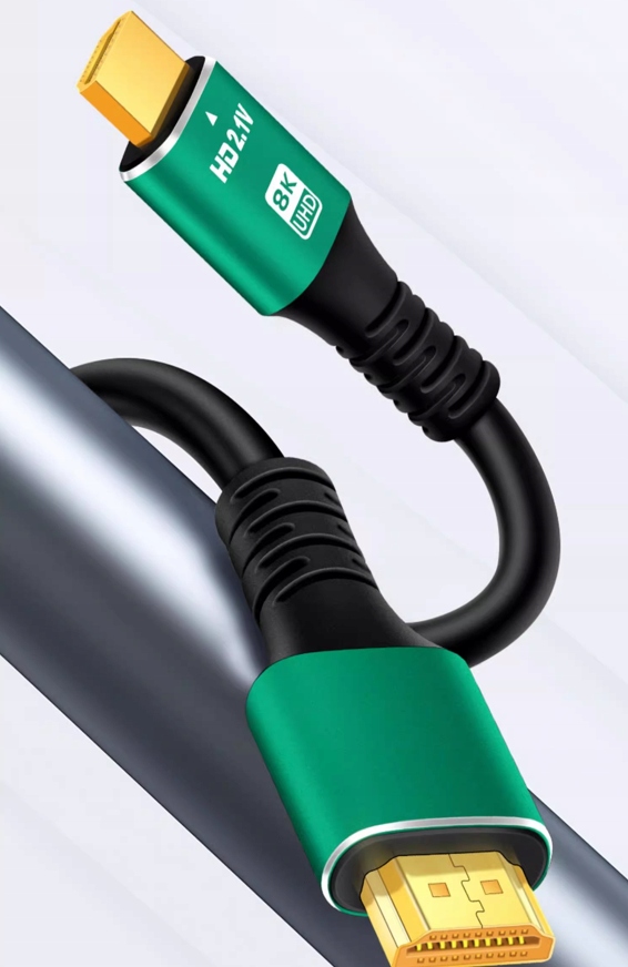 Kabel HDMI 2.1 Bounn ULTRA HIGH SPEED UHD 8K 4K 2K 48 Gb/s 2m Standard HDMI 2.1