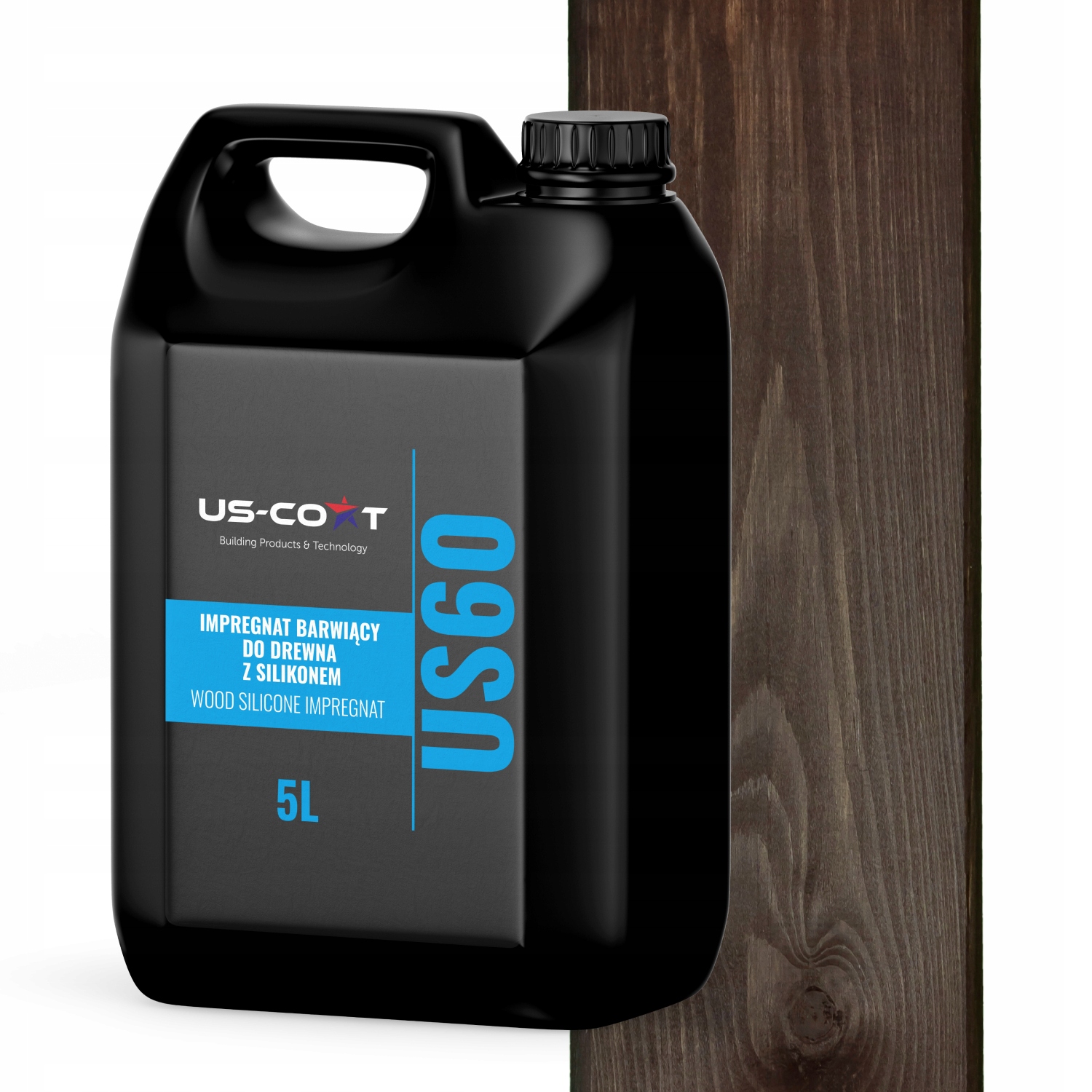 Barvící Impregnat Na Dřevo Se Silikonem 2v1 Altán Uv Barva Palisandr 5L