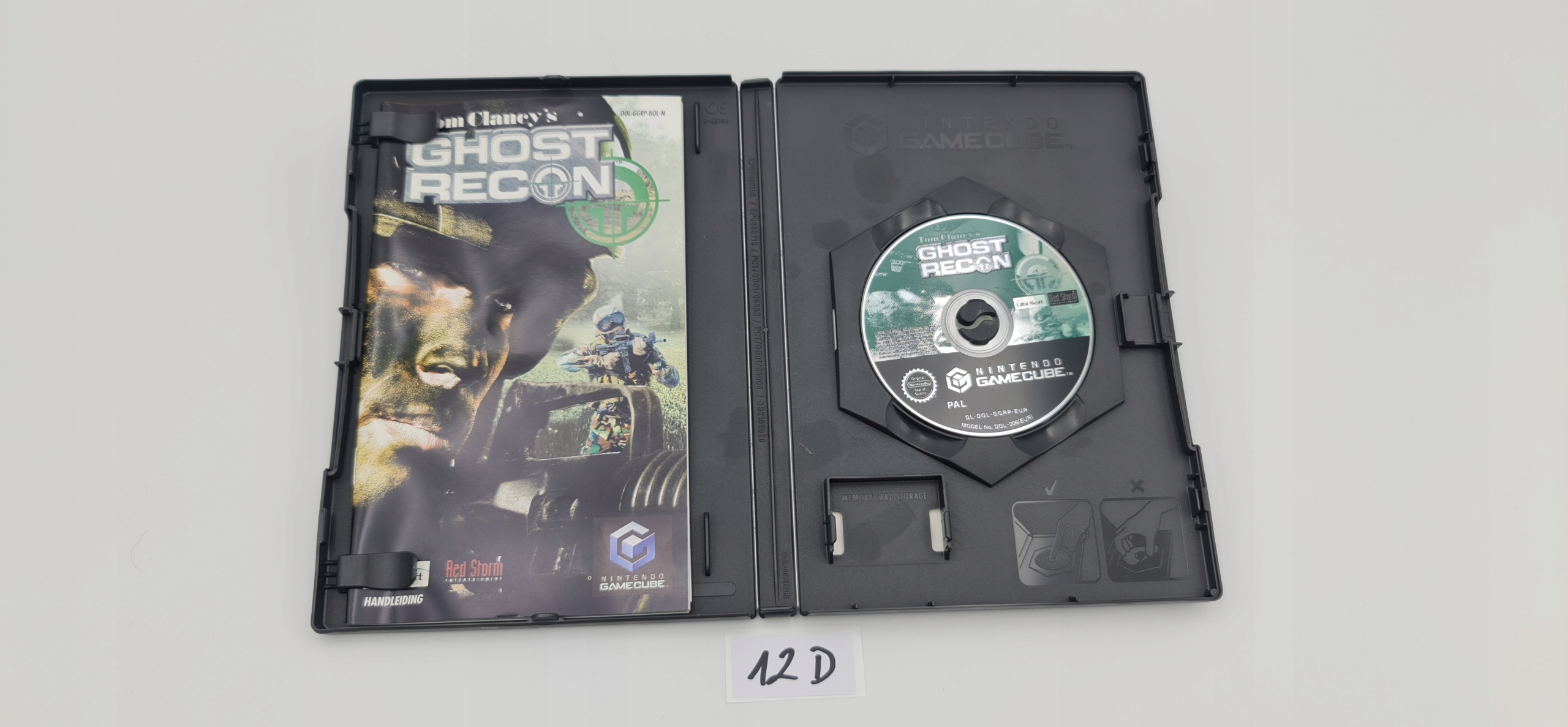 NINTENDO GAMECUBE TOM CLANCY'S GHOST RECON Platforma Nintendo GameCube