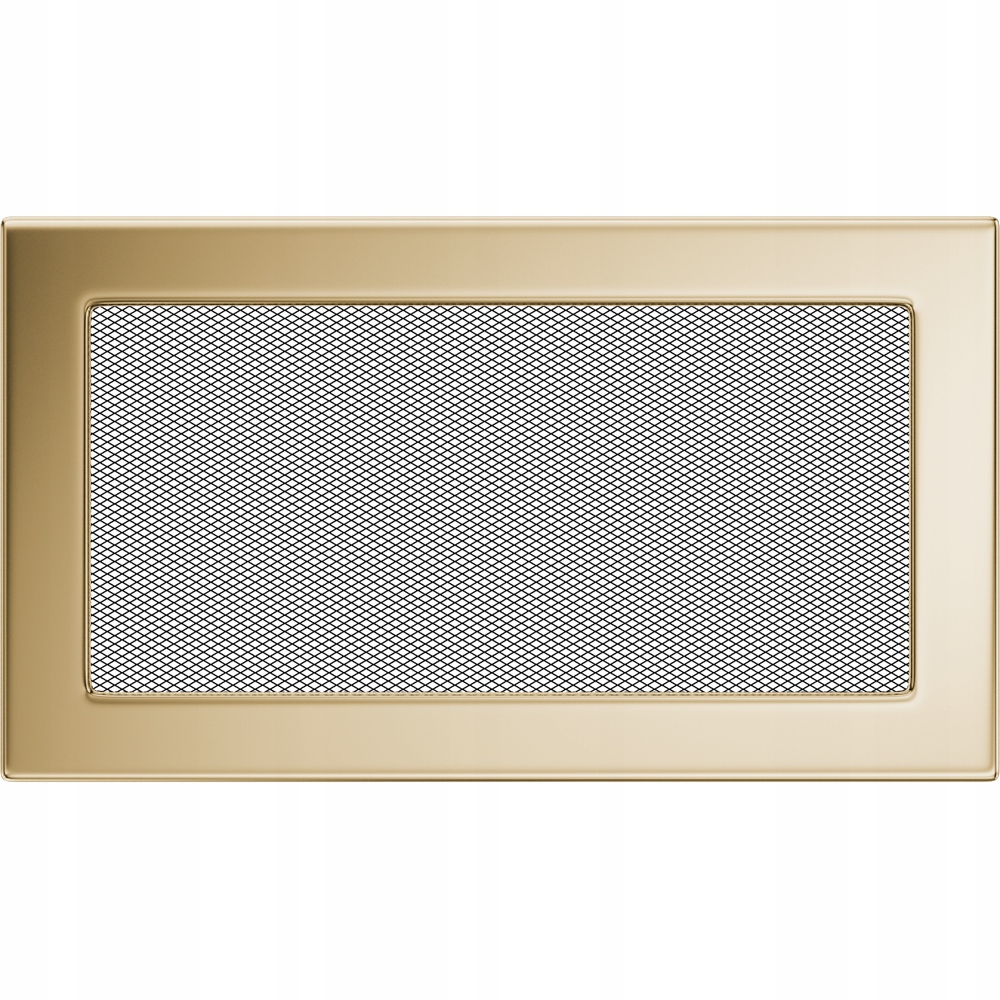 Krbová ventilačná mriežka 17x30 pozlátená