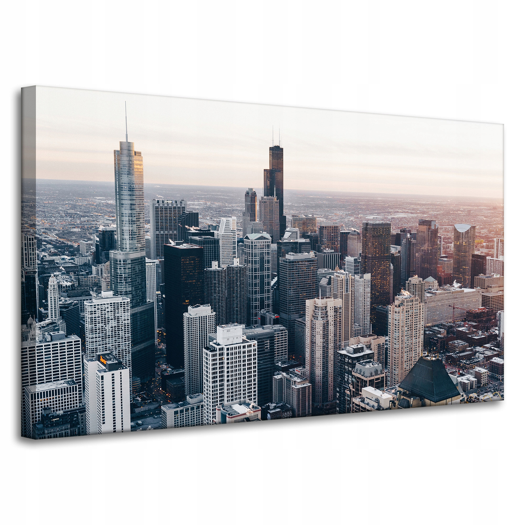 Obrazy na plátně Architektura Chicago 100 x 60 cm