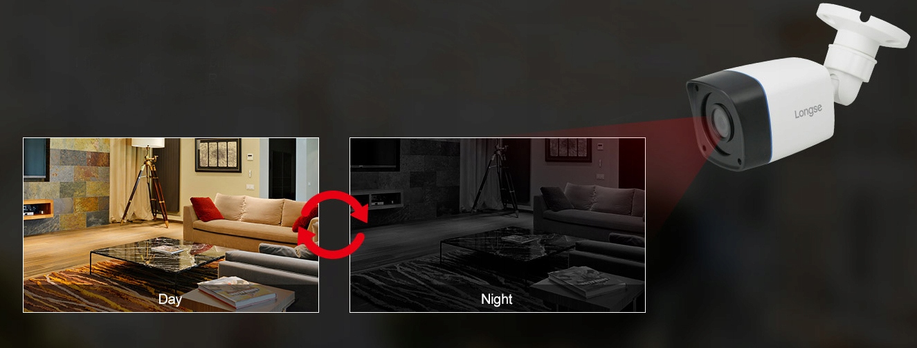 ZESTAW DO MONITORINGU KAMERA FULL HD ZEWNĘTRZNA Model LBM24AD200FE