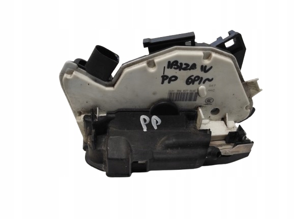 SEAT IBIZA 4 IV LIFT 12- ZAMEK PRAWY PRZÓD 6PIN 5N1837016E