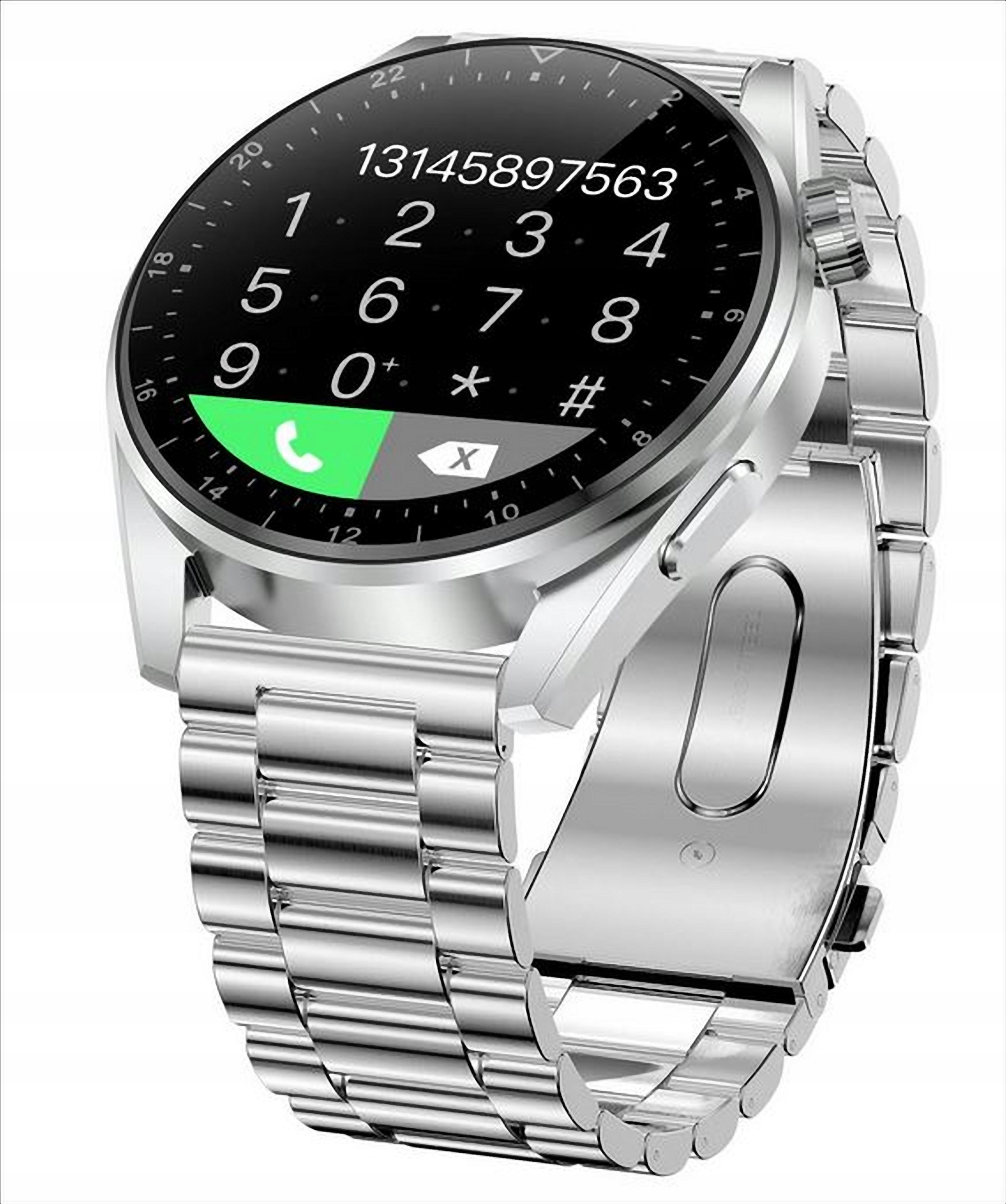 SMARTWATCH MĘSKI ZEGAREK POLSKIE MENU ROZMOWY SPORT SMART WATCH + 2 PASKI Model inny