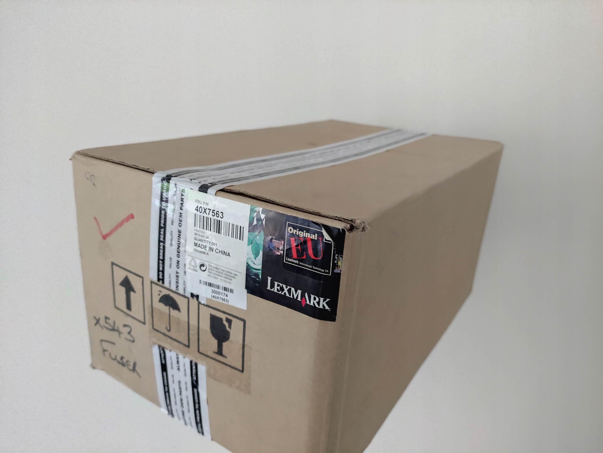 Nový originálny Fuser Lexmark 40X7563