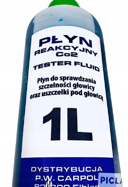 

Płyn Reakcyjny CO2 Tester Szczelności Głowicy 1 L