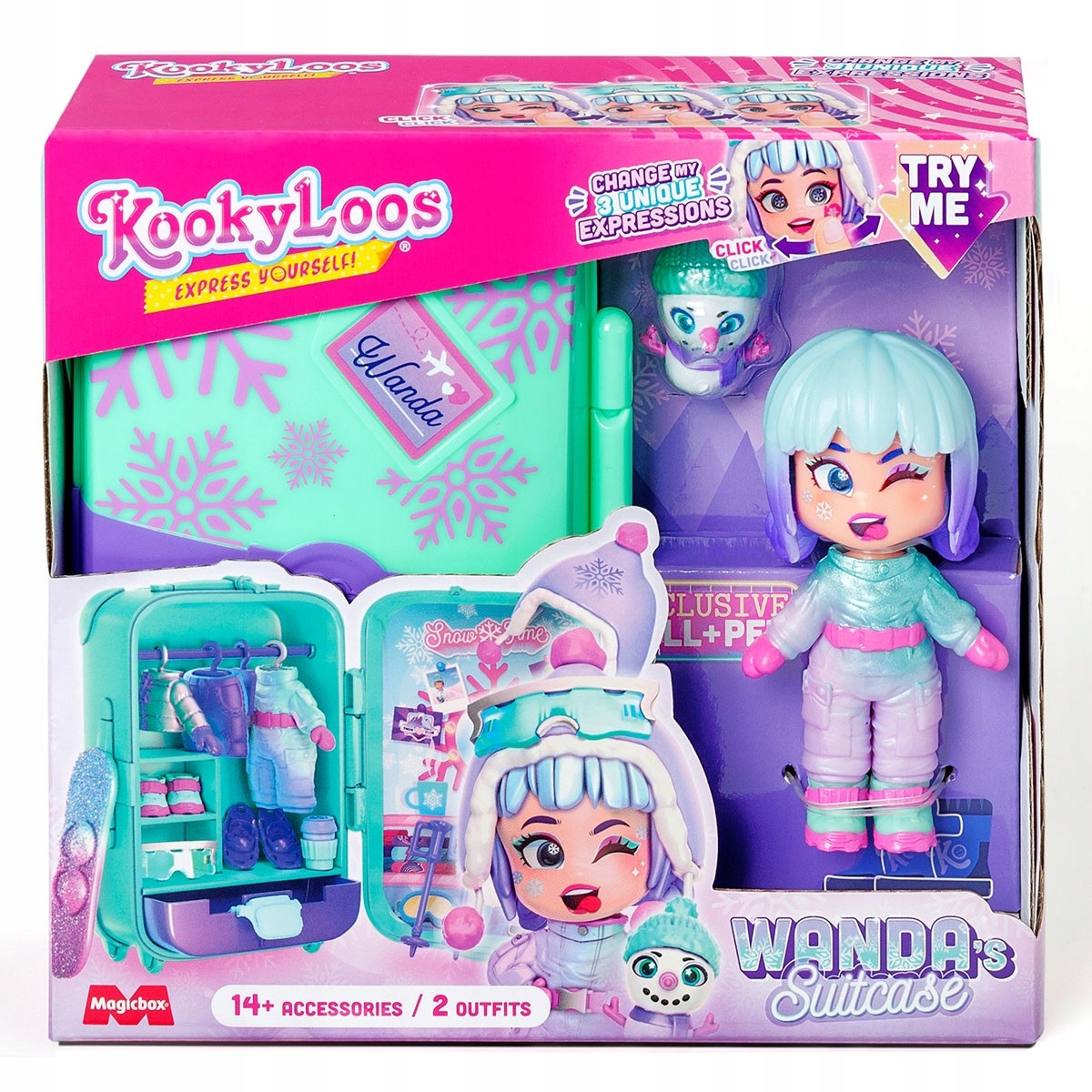 

Kookyloos Lalka Akcesoria Walizka Wandy 24027