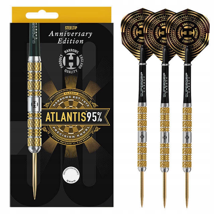 Rzutki Harrows Atlantis 95% 50th Anniversary Edition steeltip 26 g