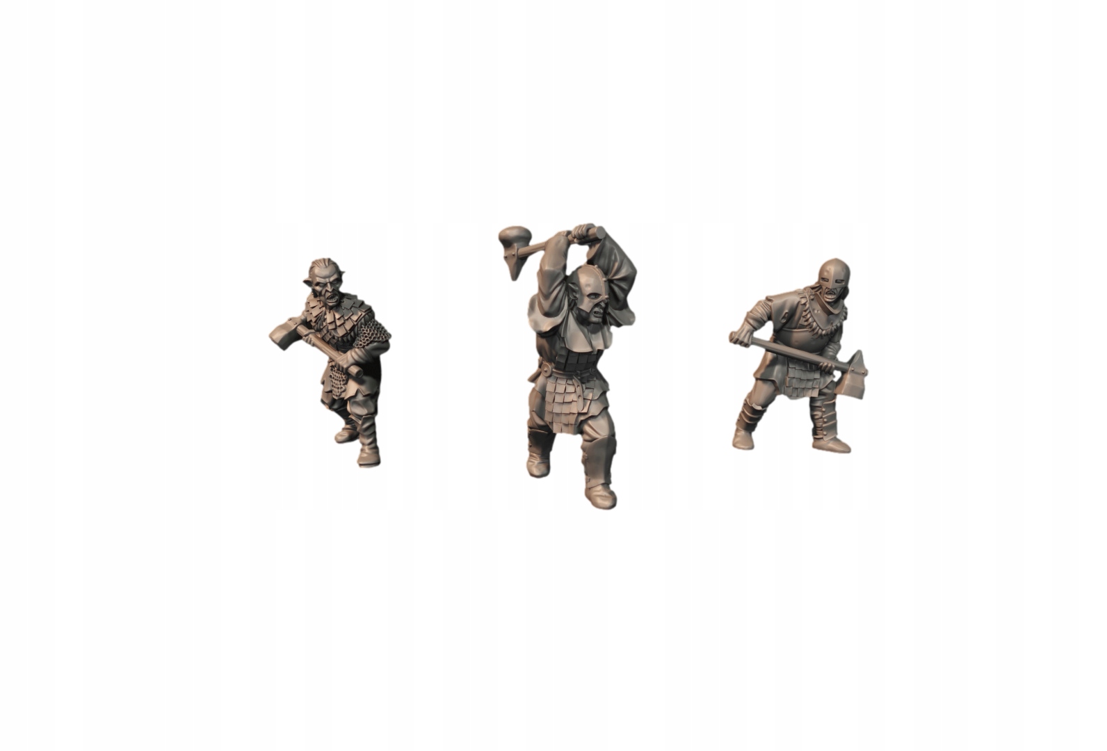 Orc Rabble with 2 Handed Hammers - x3