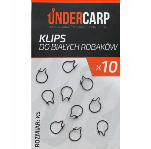 Undercarp Klips do białych robaków XS