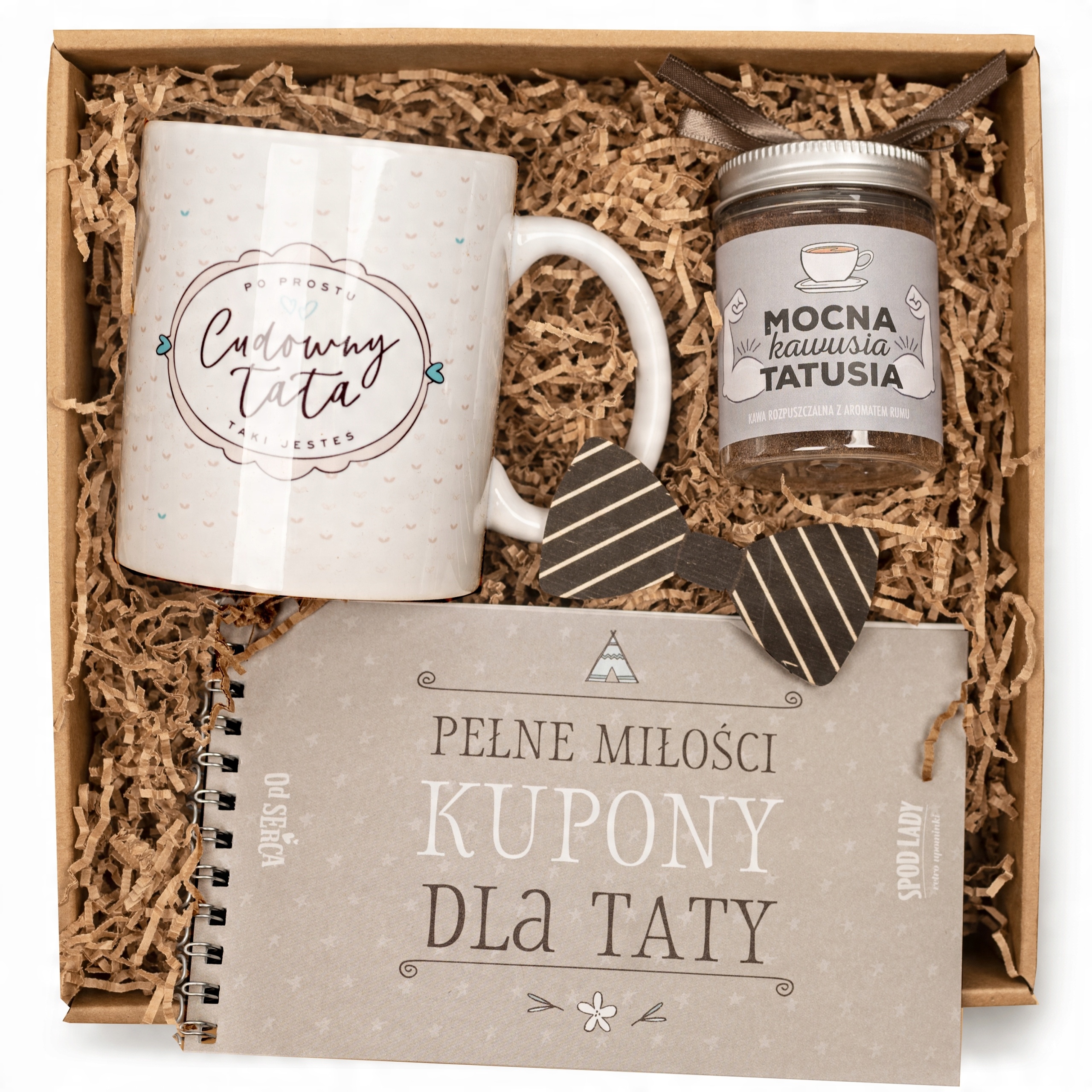 

dla Taty w zestawie z kawą Cudowny tata