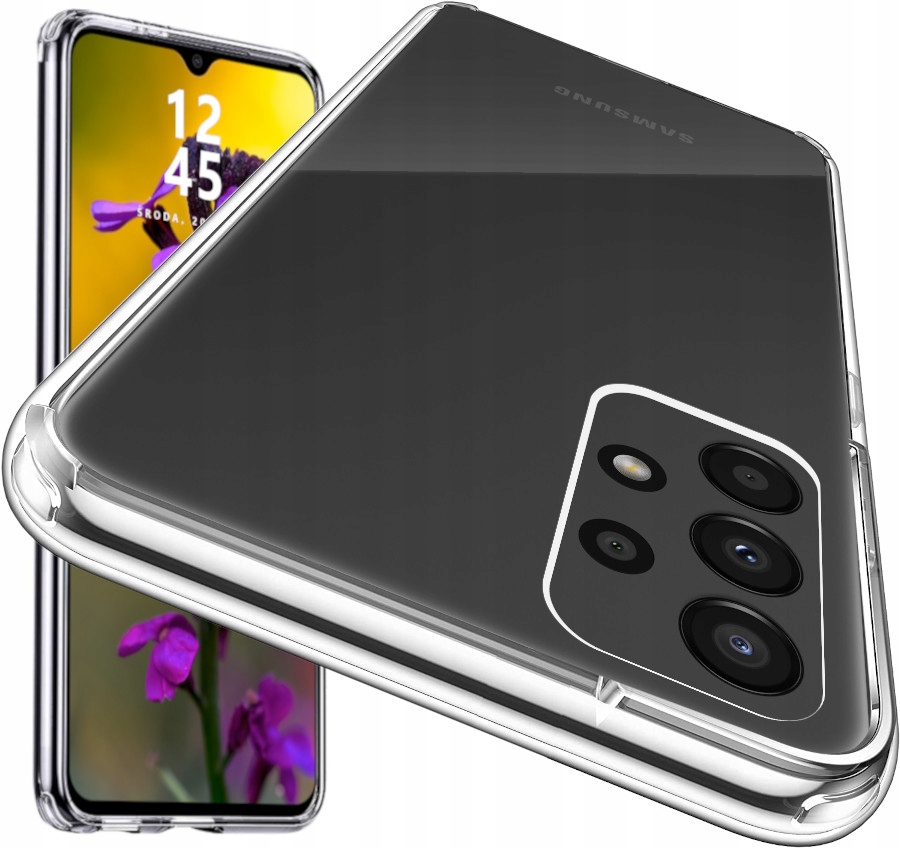

Etui do Samsung A13 4G Gel Clear Case Szkło