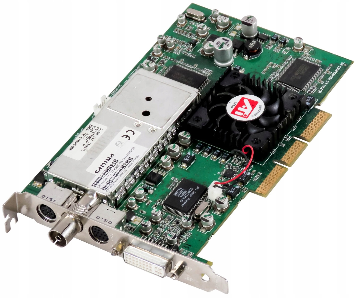 Ati Aiw Ati 7500 ATI RADEON 7500 64MB ALL IN WONDER 109-83900-00 W