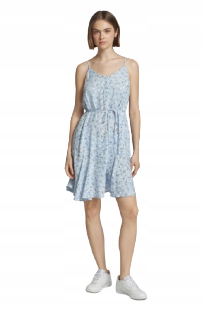 Pieces Šaty Na Ramínka S Mašličkou A Květinovým Vzorem Xqa