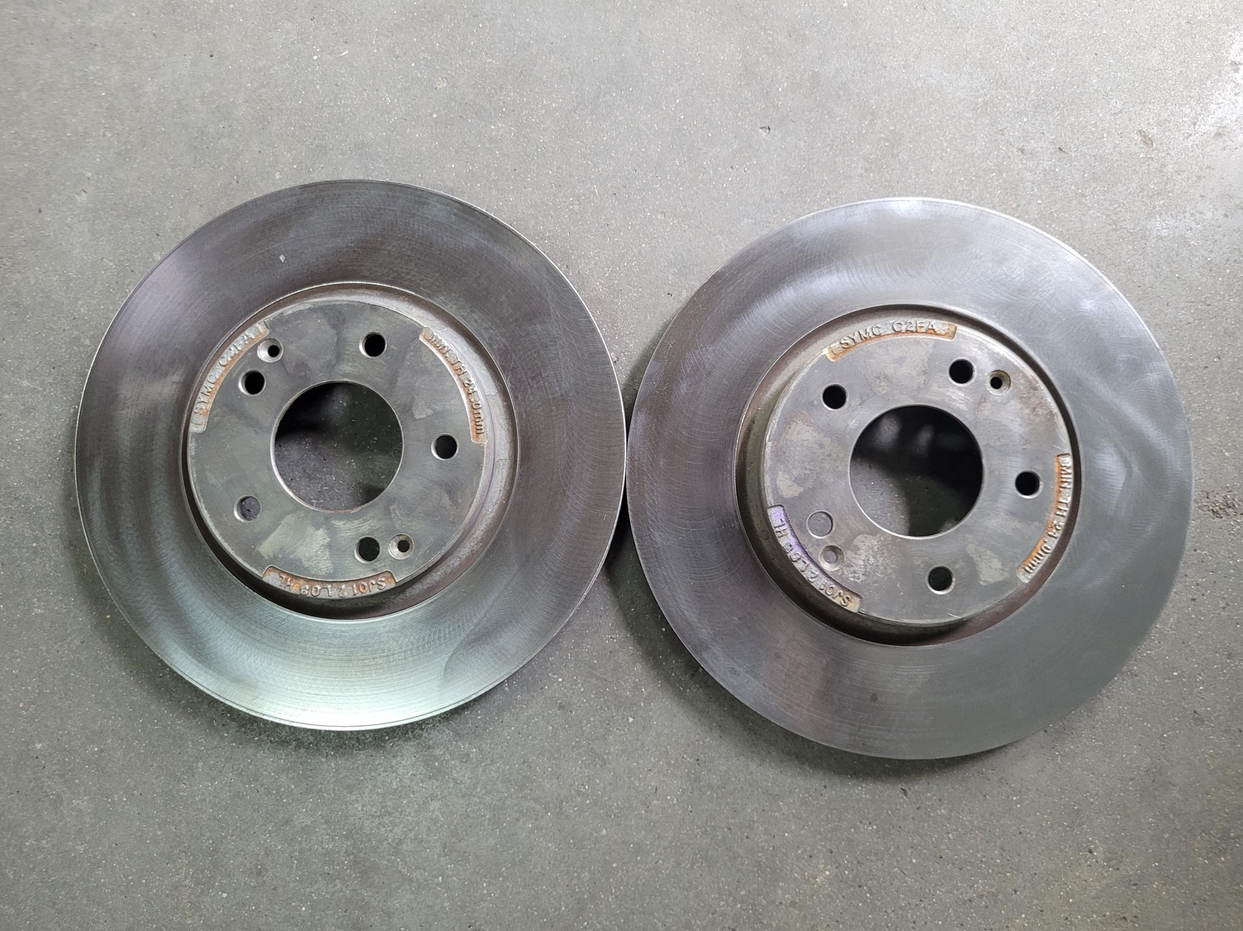discs brake front front 298 MM KOMPLET SSANGYONG KGM TORRES EVX