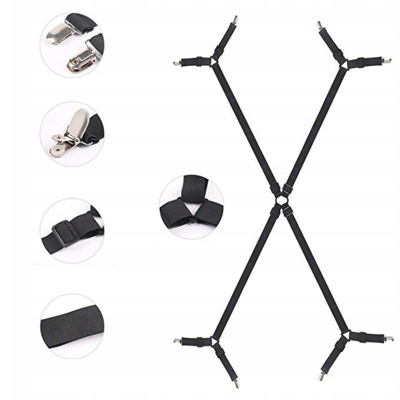 Uchwyty KLIPSY ZAPIĘCIE do Prześcieradła NA Materac Trzymają prześcieradło