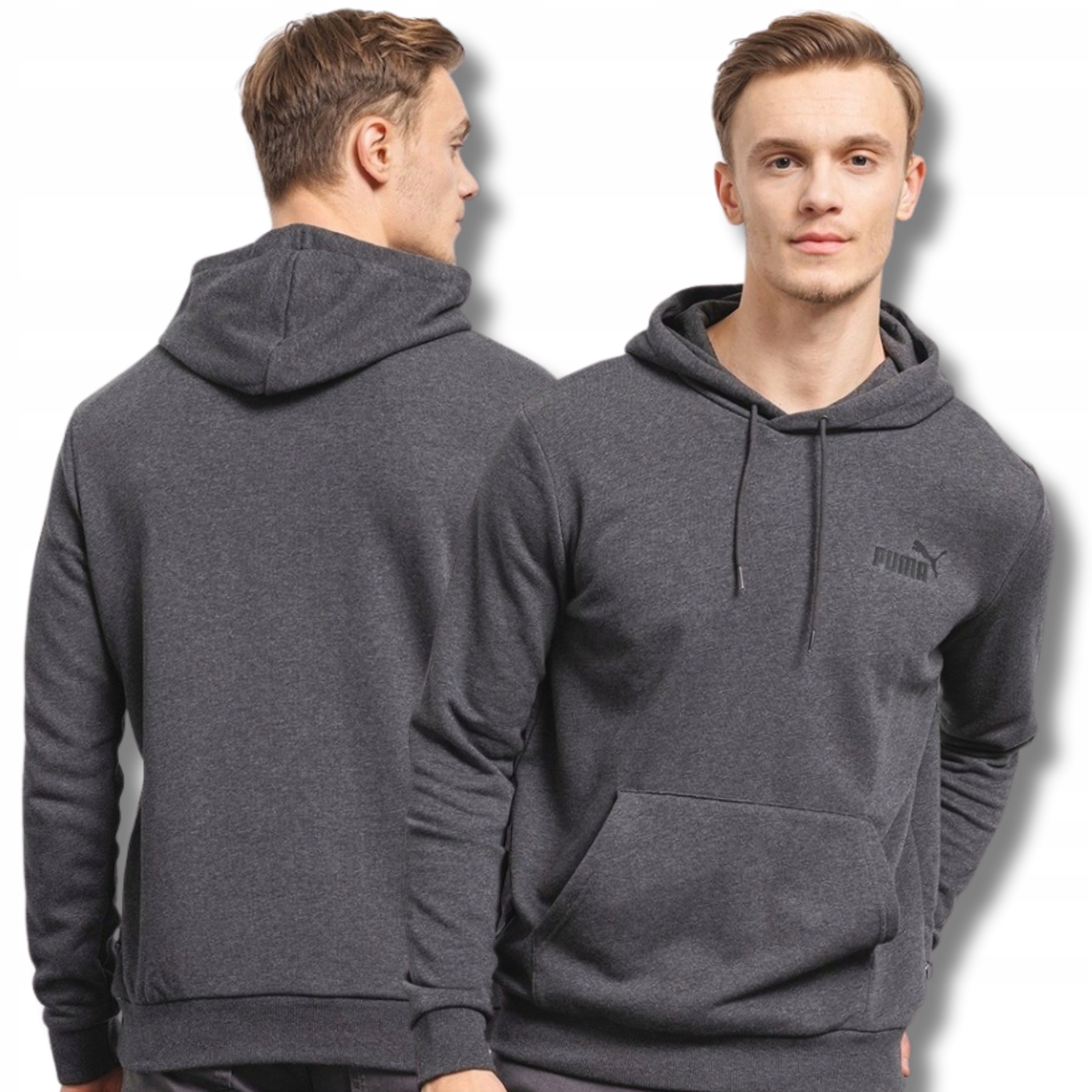 Pánská Mikina S Kapucí Sportovní Tepláková Puma Bavlna Pro Každodenní Pohodlí L