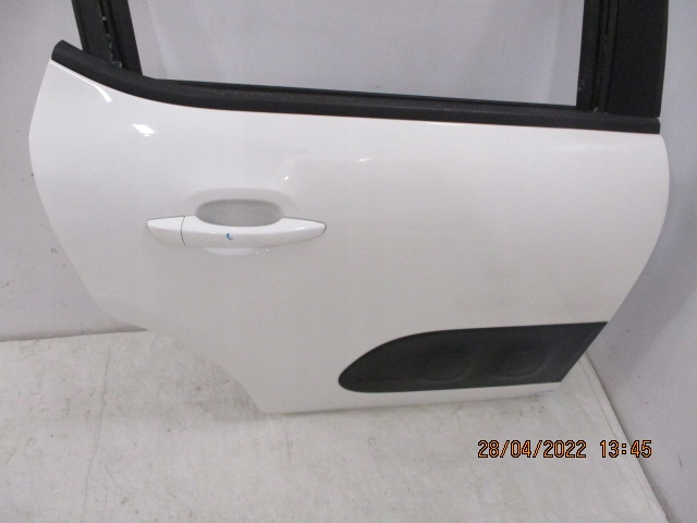 CITROEN C3 III DRZWI PRAWE TYLNE EWPB Kolor biały