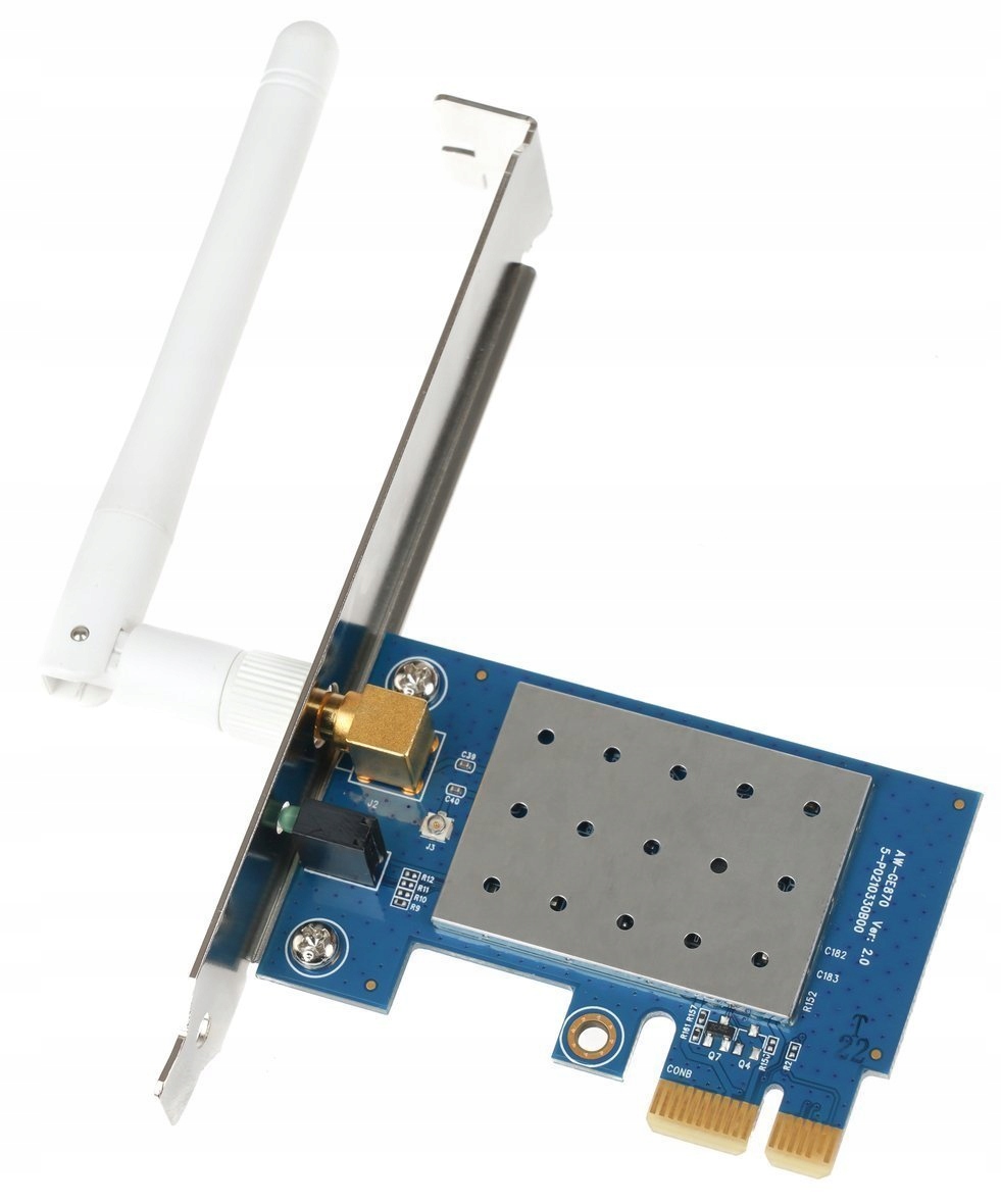 

Karta Sieciowa Wifi Z Anteną Pci-e x1AW-GE870 B/g