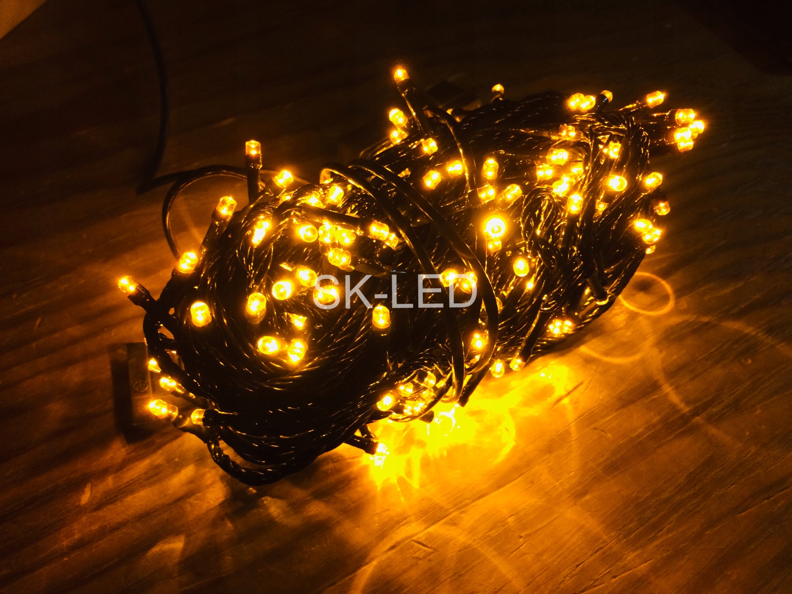 ZEWNĘTRZNE LAMPKI CHOINKOWE 300 LED ŻÓŁTE Kod producenta L300Ż