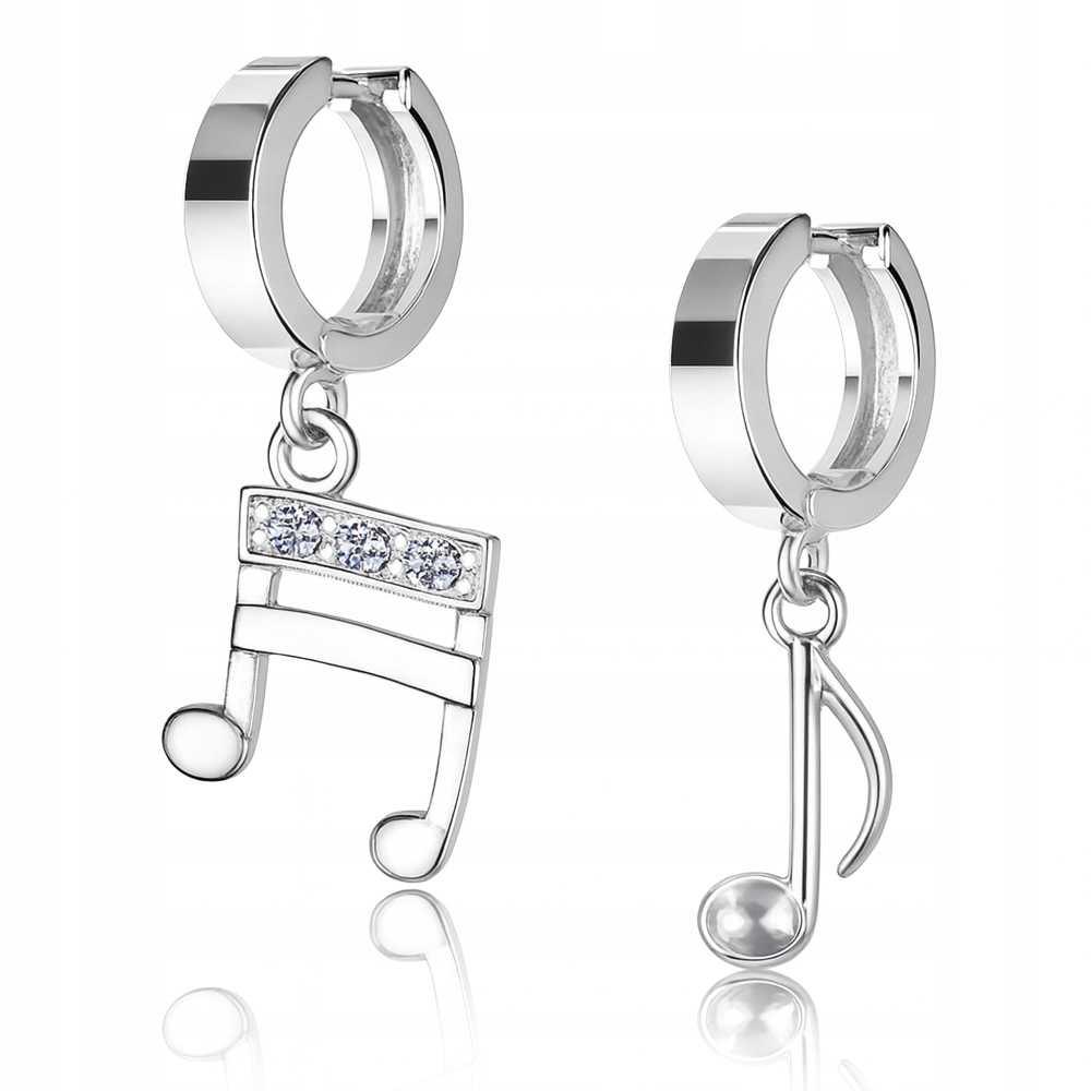 Stříbrné asymetrické náušnice pouta Nutka Nutky Stříbro 925