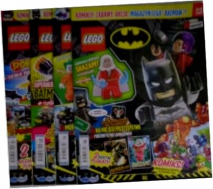 Lego Batman zestaw 4 sztuk z lat 2020-2021