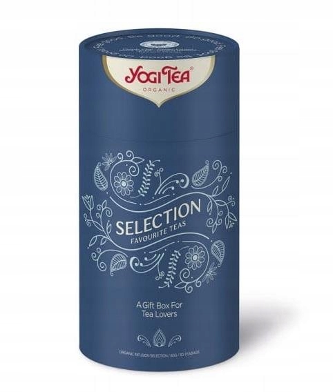 Levně Čajový Dárkový MIX Bio (5 Příchutí) (30 x 2 g) 60 g Yogi Tea