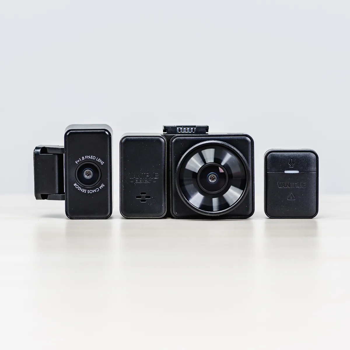VANTRUE E2 Kamera Samochodowa 2.7K Przód Tył WiFi GPS 512GB 320° — miniatura 12
