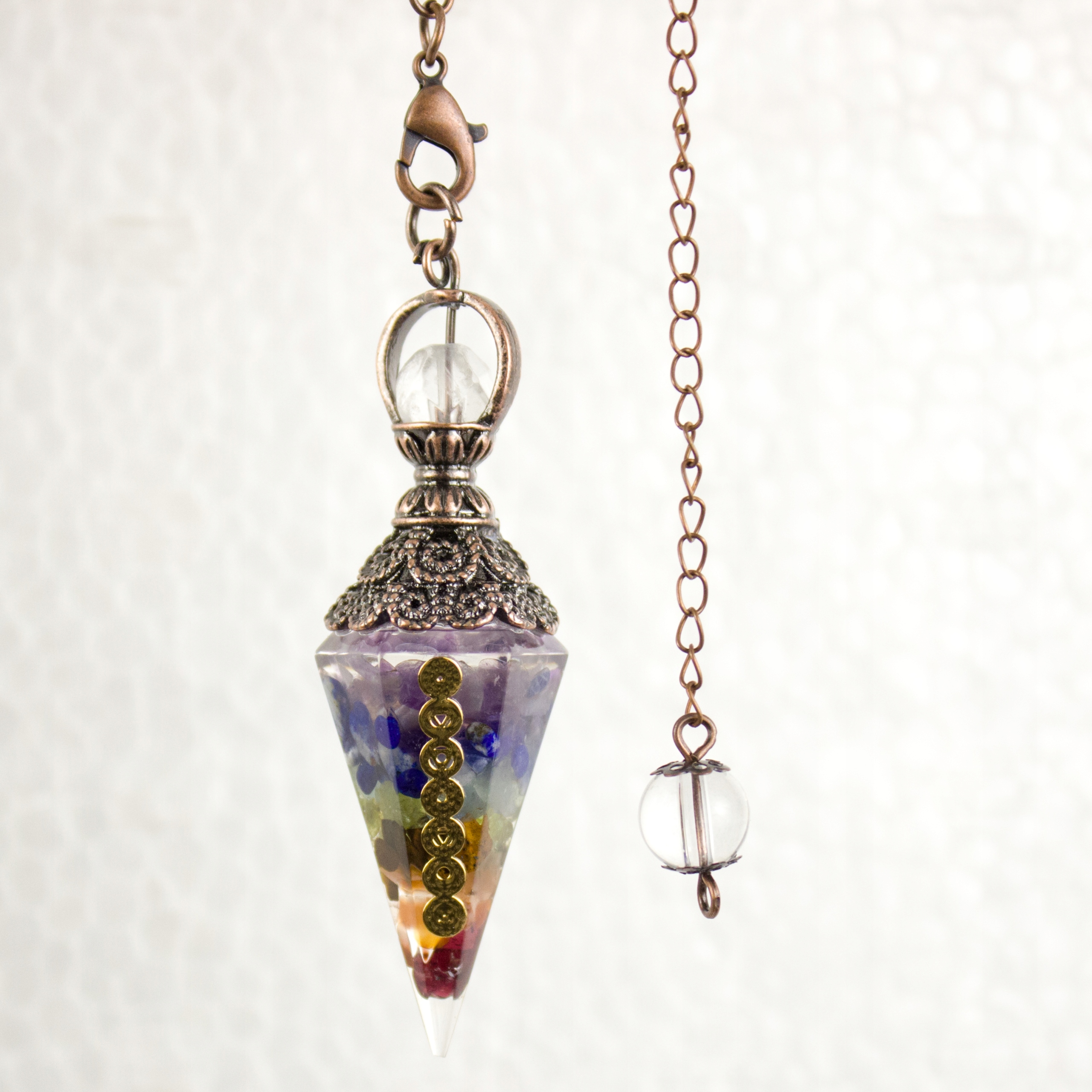 WISIOREK WAHADŁO ORGONIT RADIESTEZYJNE AGAT TURKUS DOBRE SAMOPOCZUCIE Marka Inna marka