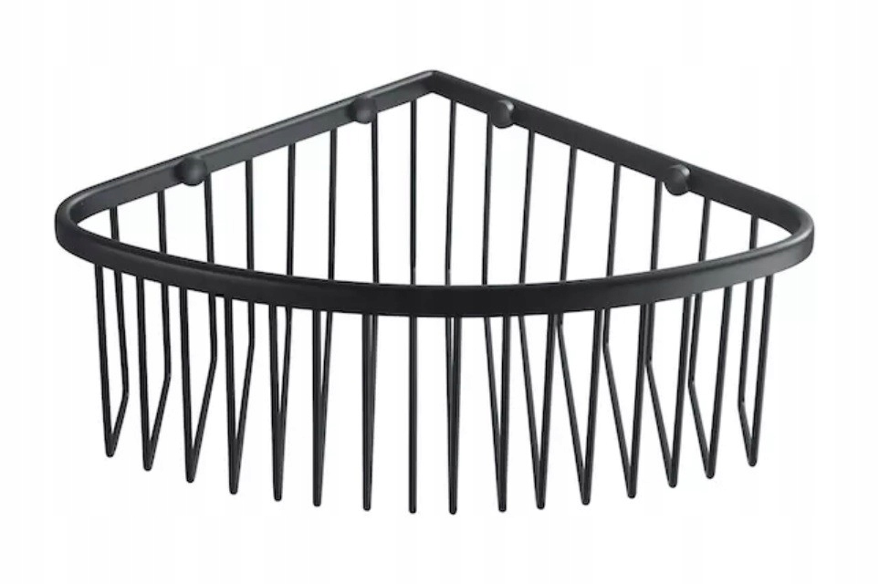 Rohový košík Stella 16.022-B černý