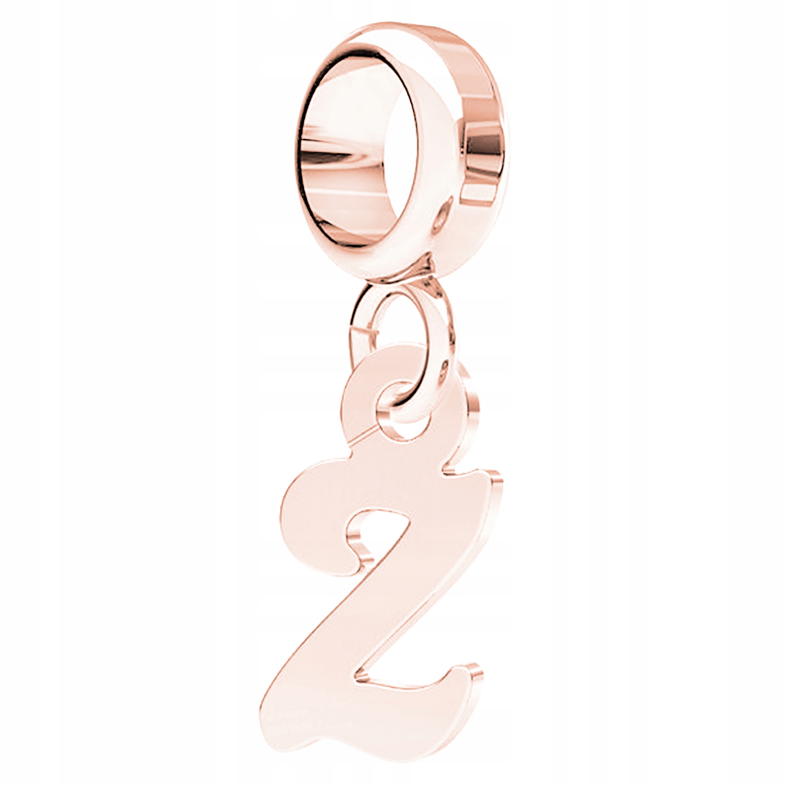 Charms Pozlacený plech s písmenem iniciály Písmeno iniciály Stříbro 925