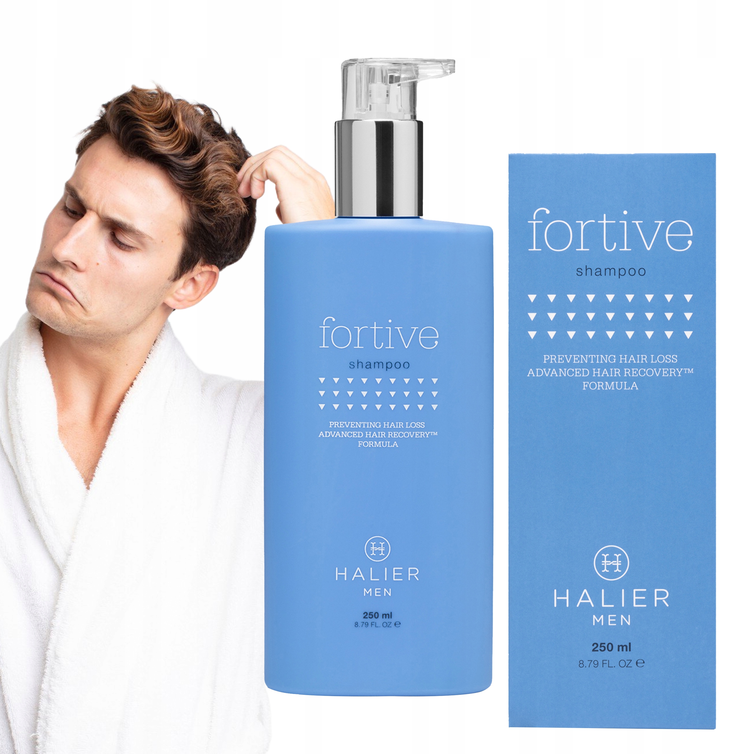 Šampon Proti Vypadávání Vlasů je ideální pro péči o Šedivé vlasy