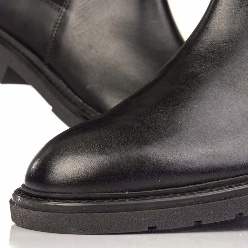 Botki męskie Marco Tozzi 15302-41 czarne r. 44 Rozmiar 44