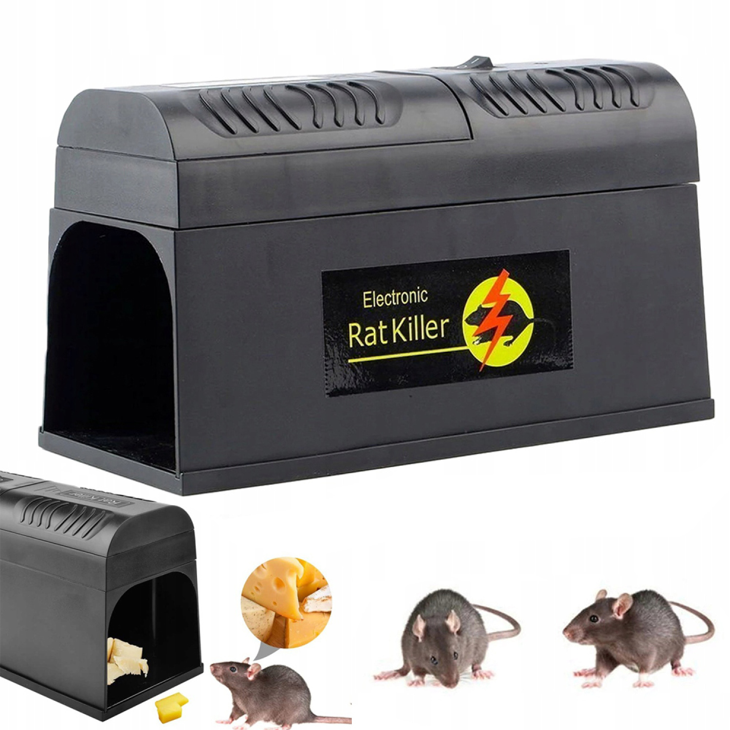 Elektrická Past Past Na Myši No Pest Past S Proudem 6000-8000 V