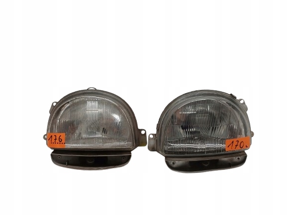 RENAULT TWINGO 93- LAMPA LEWA + PRAWA - KOMPLET - 2 SZTUKI - ZAMIENNIK DEPO