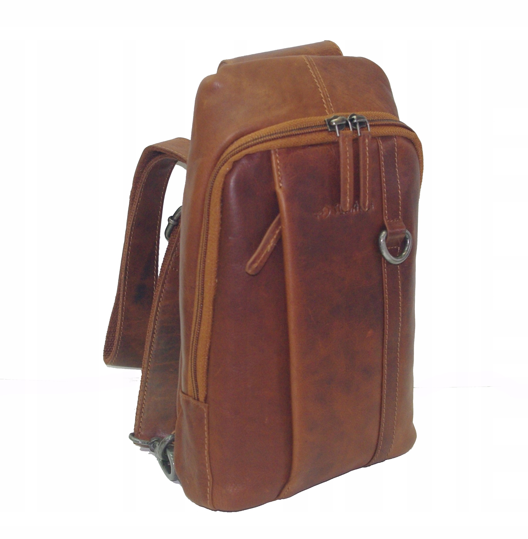 Batoh, městská taška Sumatra, hnědá, na jedno rameno