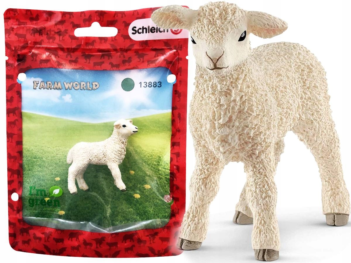 

Schleich Mała Owieczka Owca 13883S Farm World Red