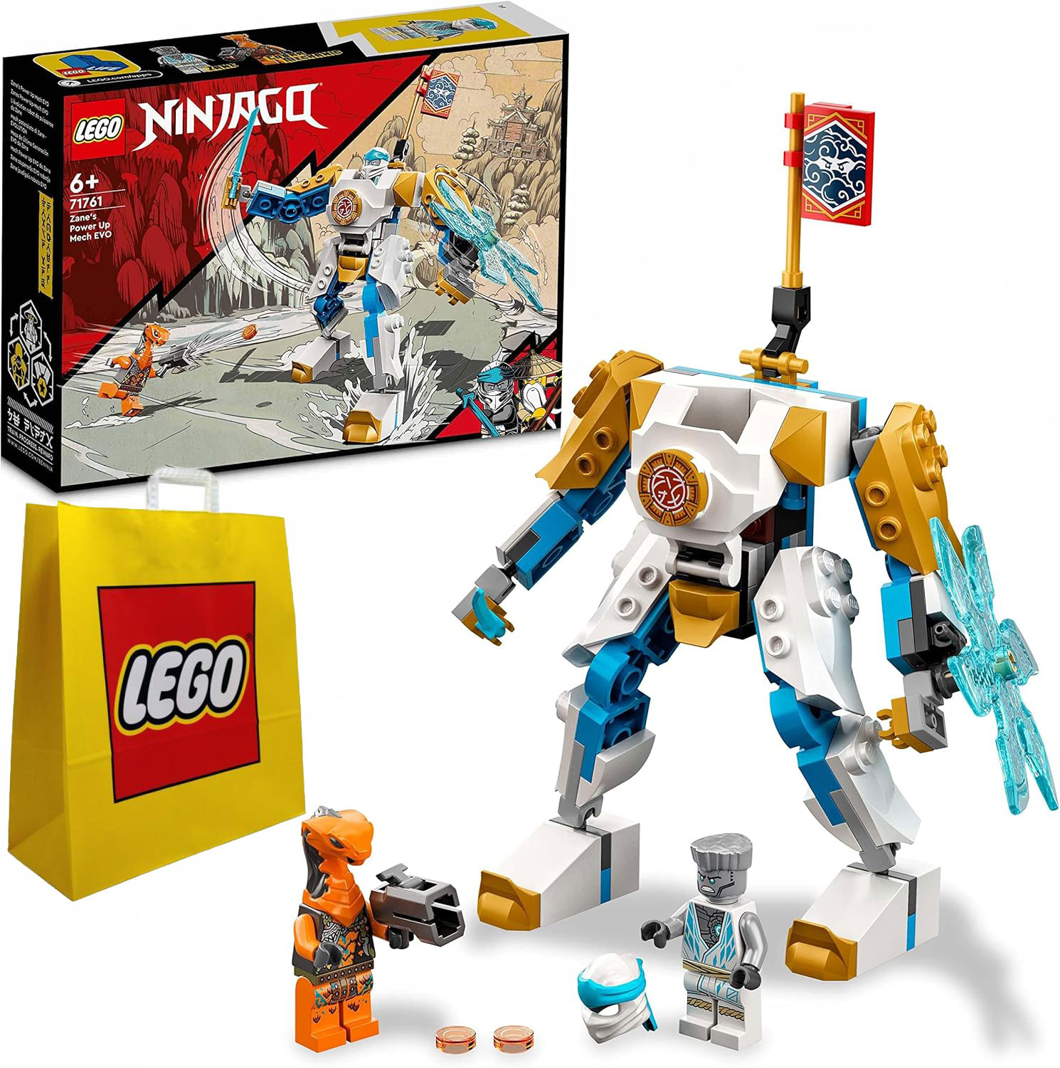 Lego Ninjago Zaneův energetický mech 71761 lego taška