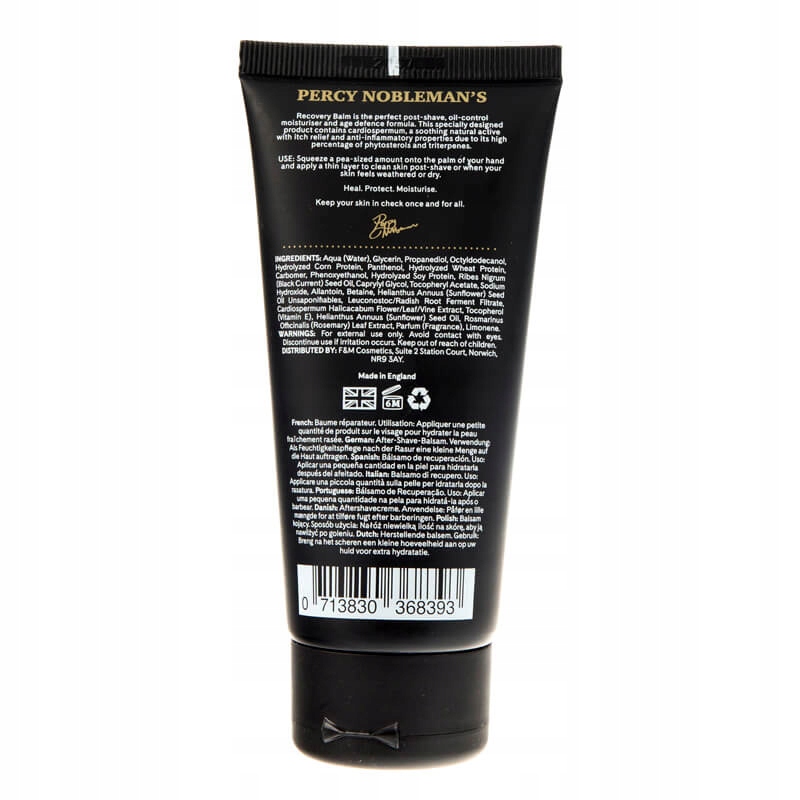 Percy Nobleman Recovery balsam po goleniu 100 ml Typ skóry normalna