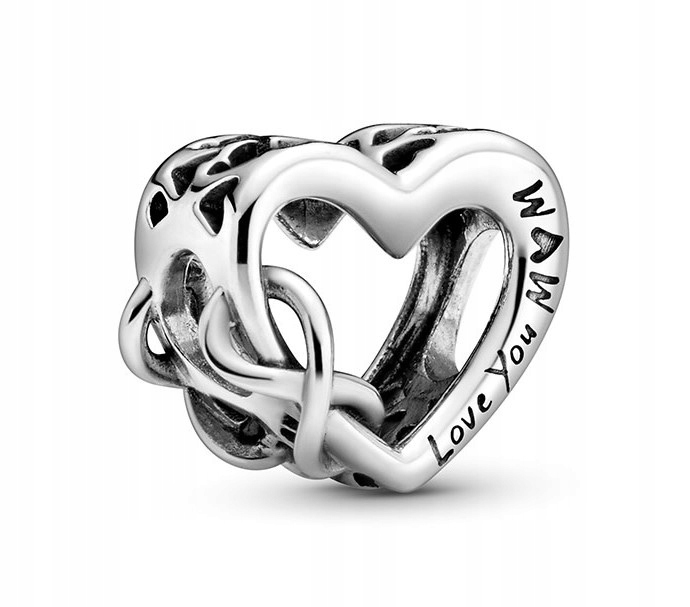 

Charms Pandora - Serce Kocham Cię Mamo 798825C00