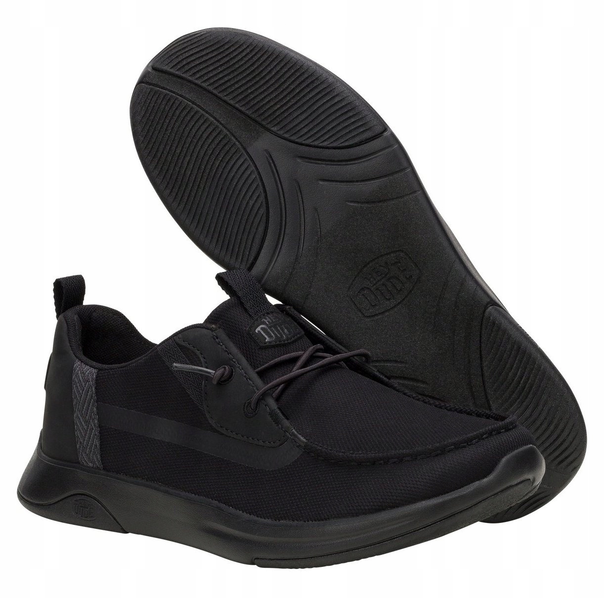 Hey Dude Wally Drift Mesh 43165-060 černé pánské polobotky mokasíny M10 43