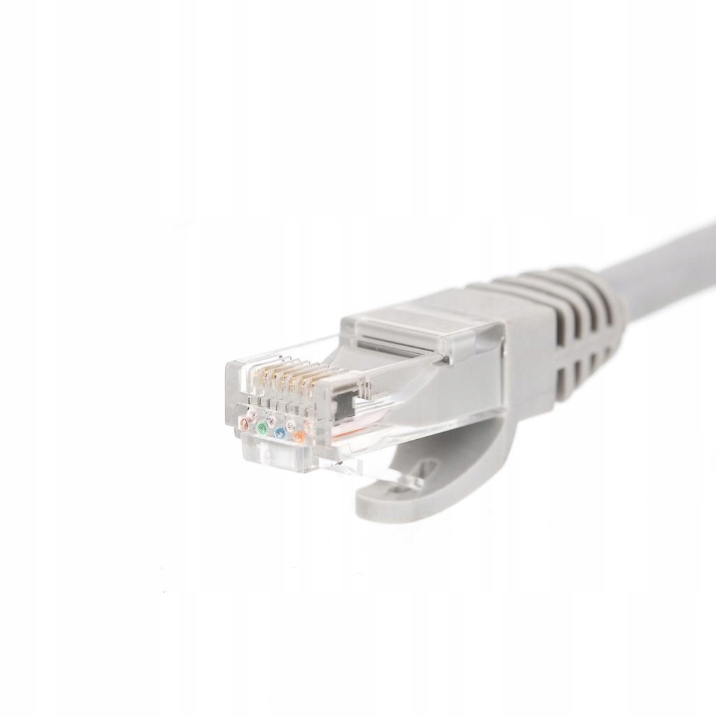 Patchcord RJ45, kat. 5e UTP, 25m, Netrack, szary EAN (GTIN) 5908268771586