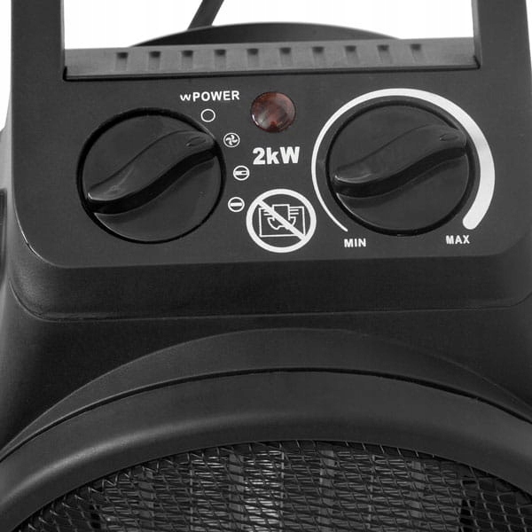 TERMOWENTYLATOR CERAMICZNY NAGRZEWNICA 2 kW HECHT Marka Hecht