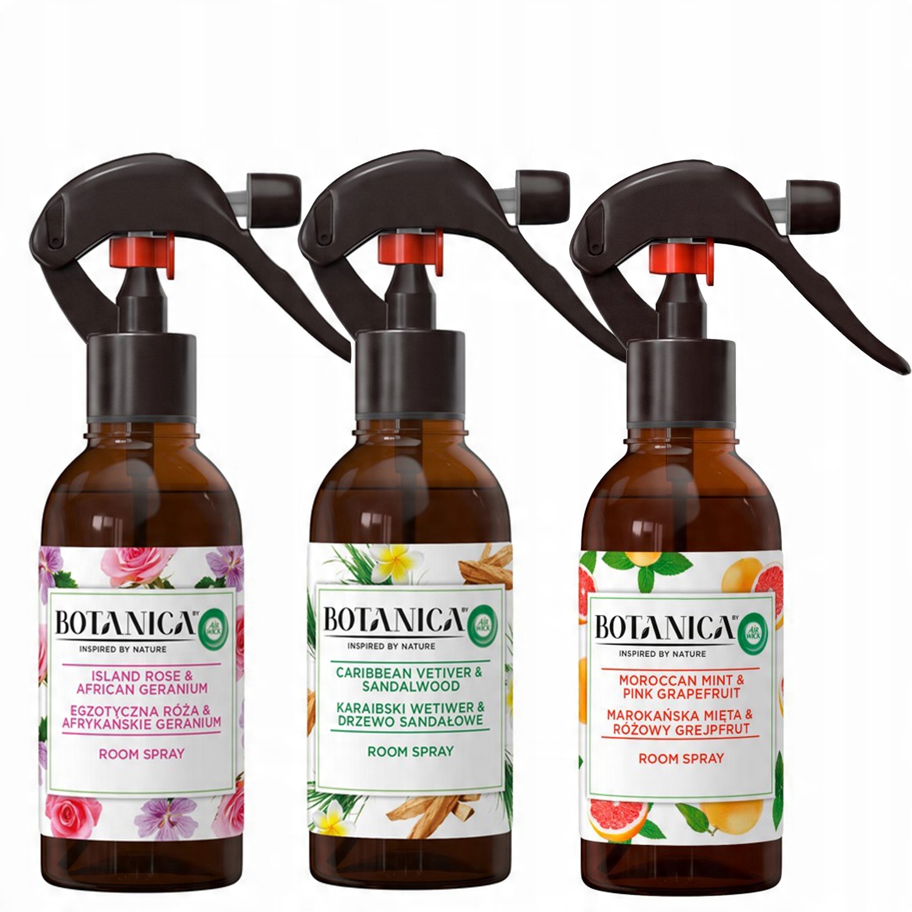 

Air Wick Botanica odświeżacz powietrza spray 3szt.