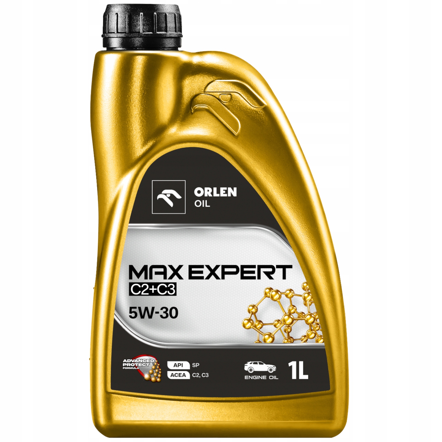 Olej Silnikowy Syntetyczny mid Saps Orlen Oil Max Expert C2+C3 5W-30 1L