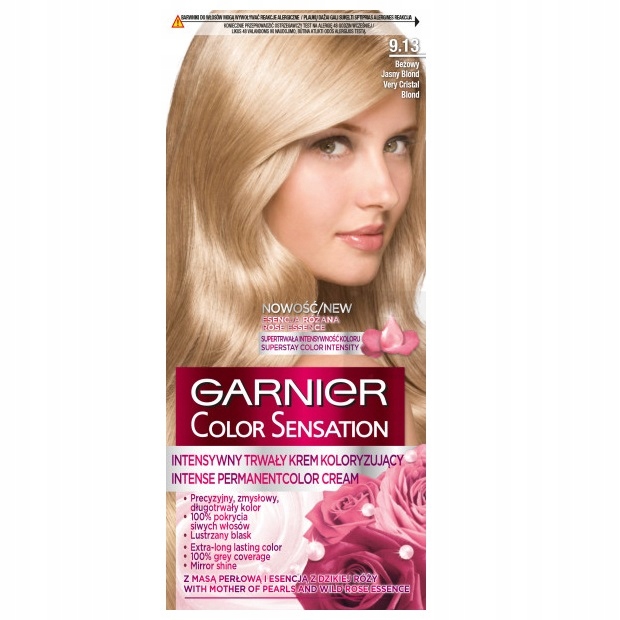 

Garnier Krem koloryzujący 9.13 Beżowy Jasny Blond