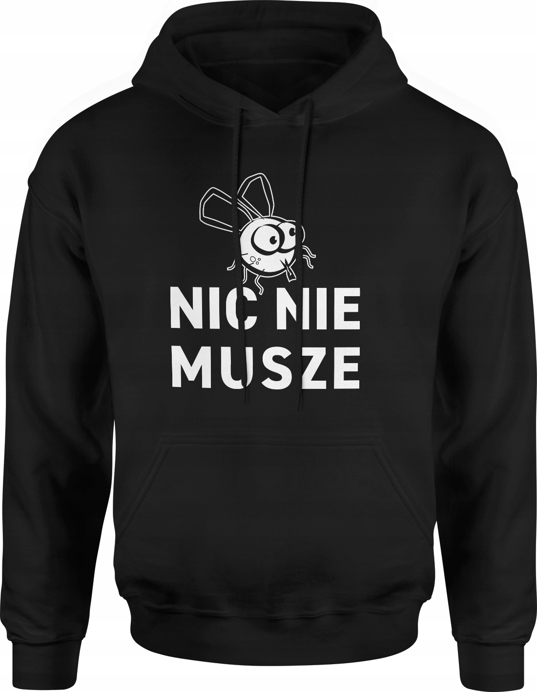 

Bluza Z Nadrukiem Męska Śmieszna Kapturem Rozm XXL