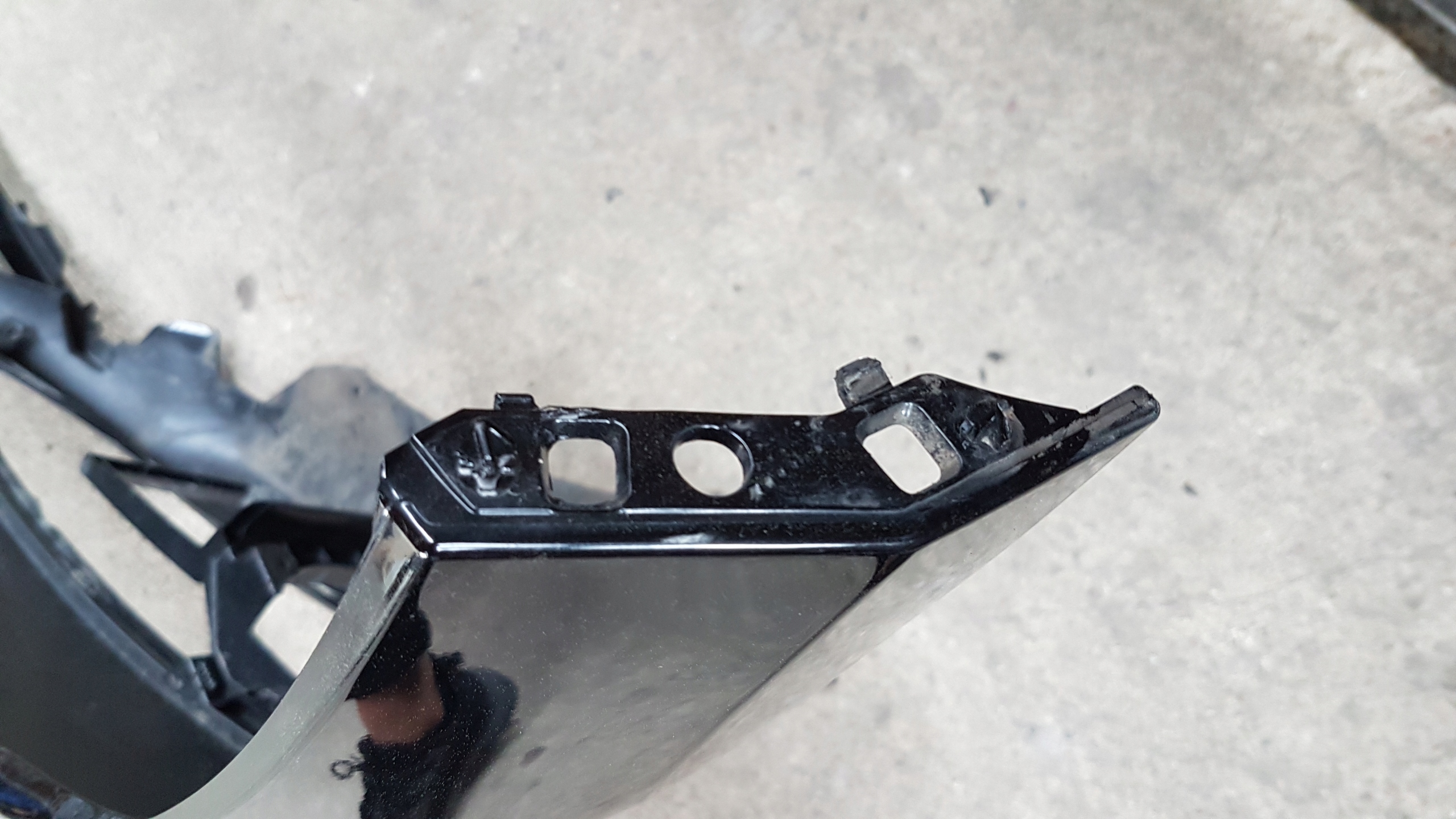 front bumper BMW SERIA 2 F22 BLACK SAPHIRE