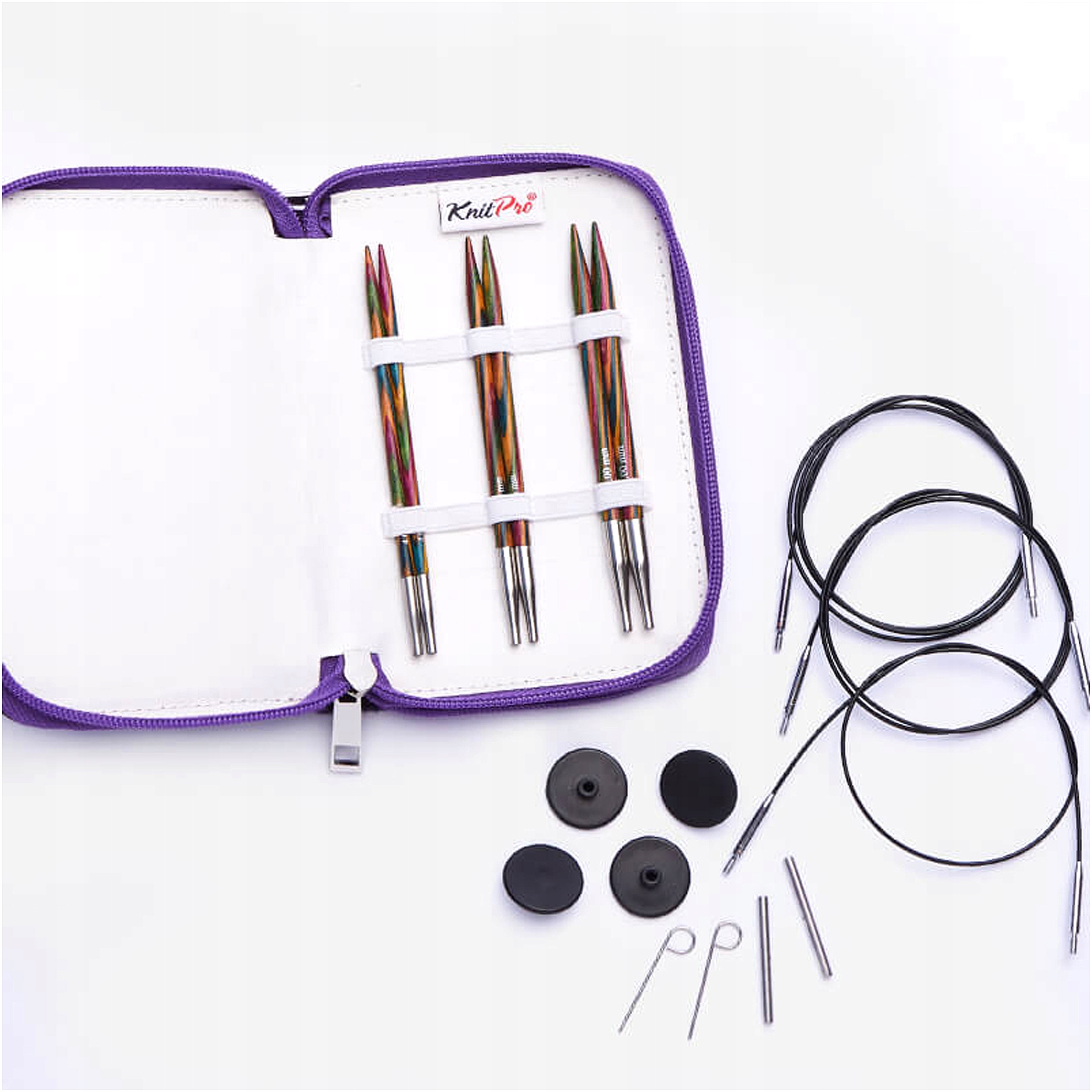 sada výměnných dřevěných drátů 13cm Symfonie Starter Knitpro