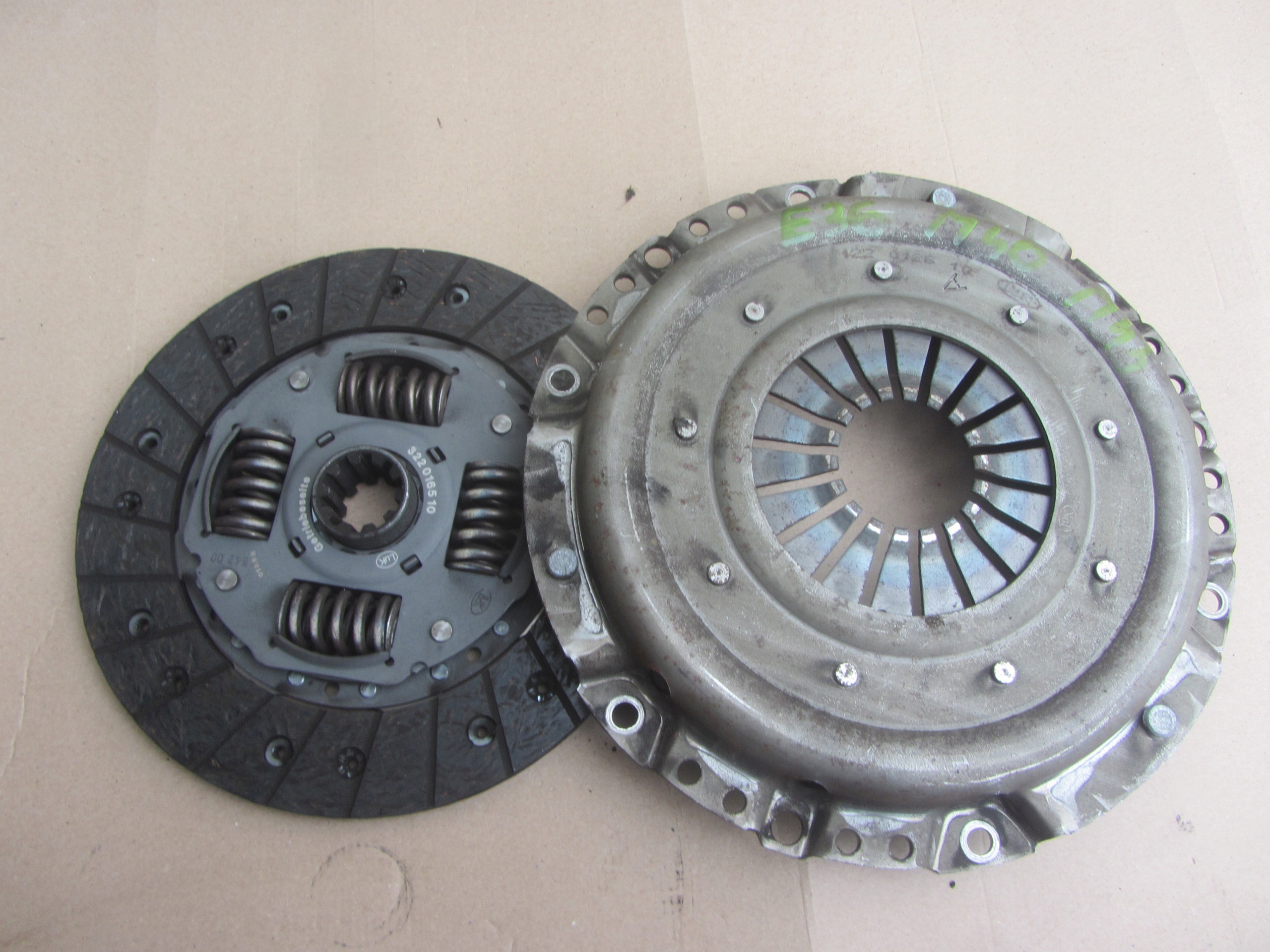 SPRZĘGŁO TARCZA DOCISK BMW E36 M43 1.8 I 1.6 I